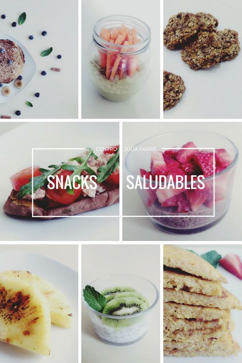 snacks saludables