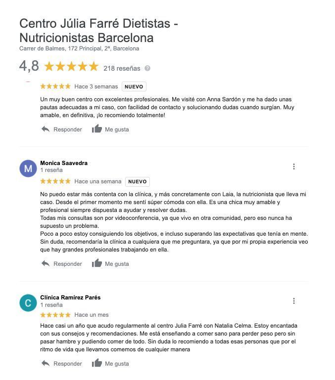 opiniones-dietistas-nutricionistas opiniones nutricionista Júlia Farré