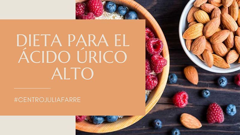 dieta para reducir el ácido úrico